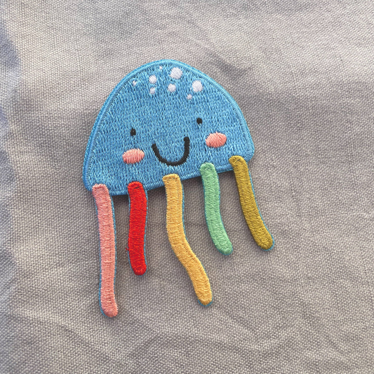 Bügel Patch Qualle – Aufnäher für Kinder 