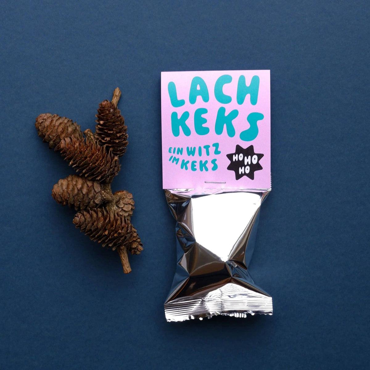 Lachkeks | Ein weihnachtlicher Witz im Keks | Einzelkeks