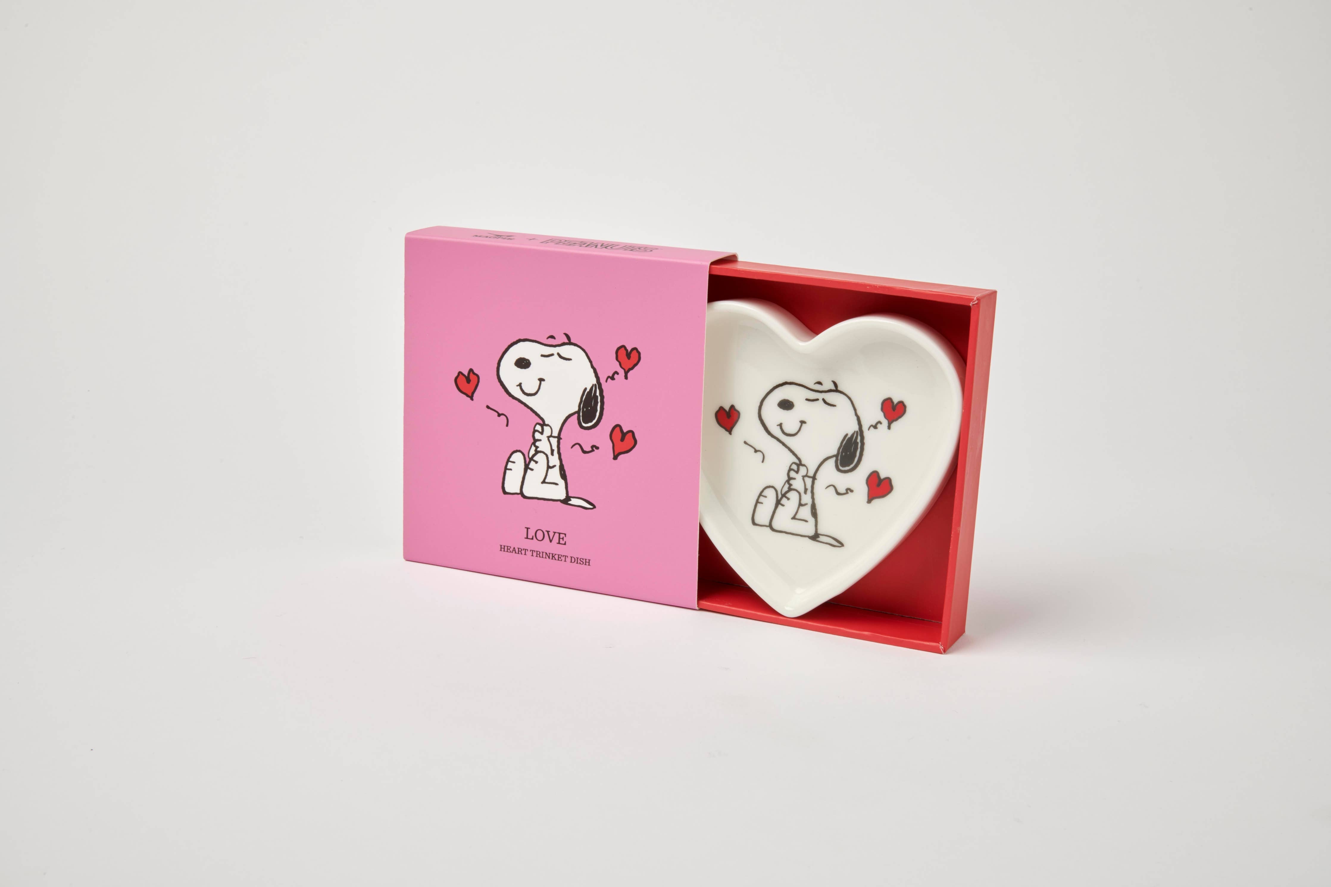 Peanuts Herzförmige Schale – Liebe