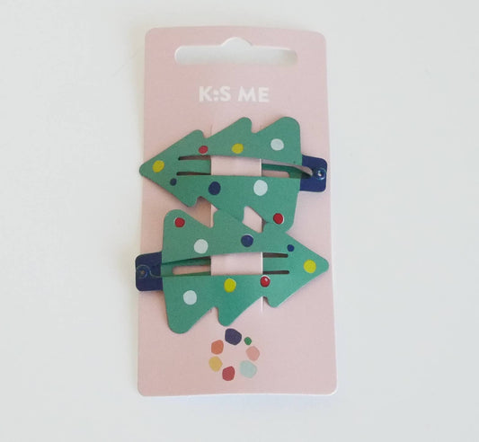 Haarspange Clic Clac Tannenbaum