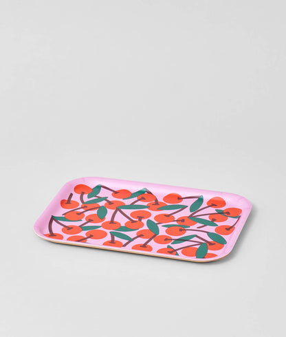 wrap - Tablett Kirschen "rosa"