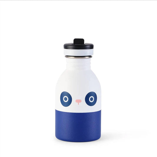 Trinkflasche - Ricebamboo Panda - Blau