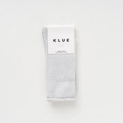 KLUE Glitter-Lurex-Socken aus umweltfreundlichem Lyocell | Weiß: 36-40