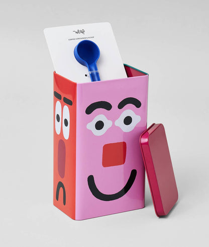 WRAP - Kaffeedose „Faces“