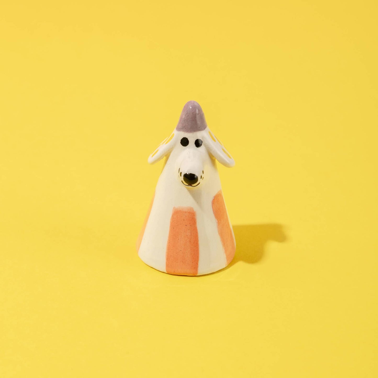 Ana Seixas - Hund Orange / Kleine Schreibtischbegleiter Keramikstück