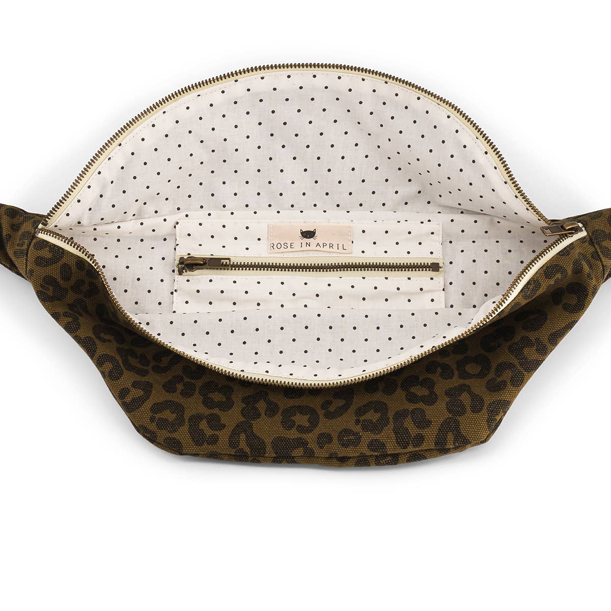 Rose in April – Bum Bag - grau/olive grün