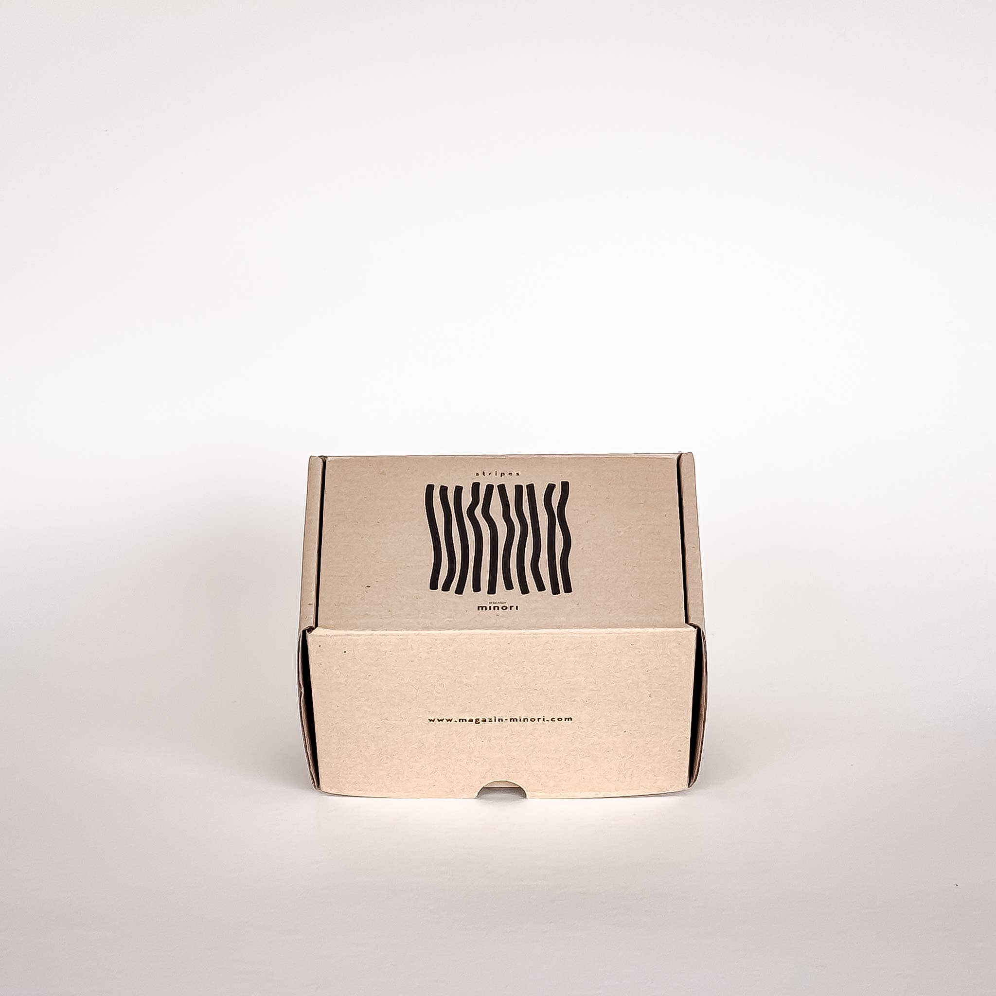 Magazin Minori - Becher Stripes - spiaggia yellow