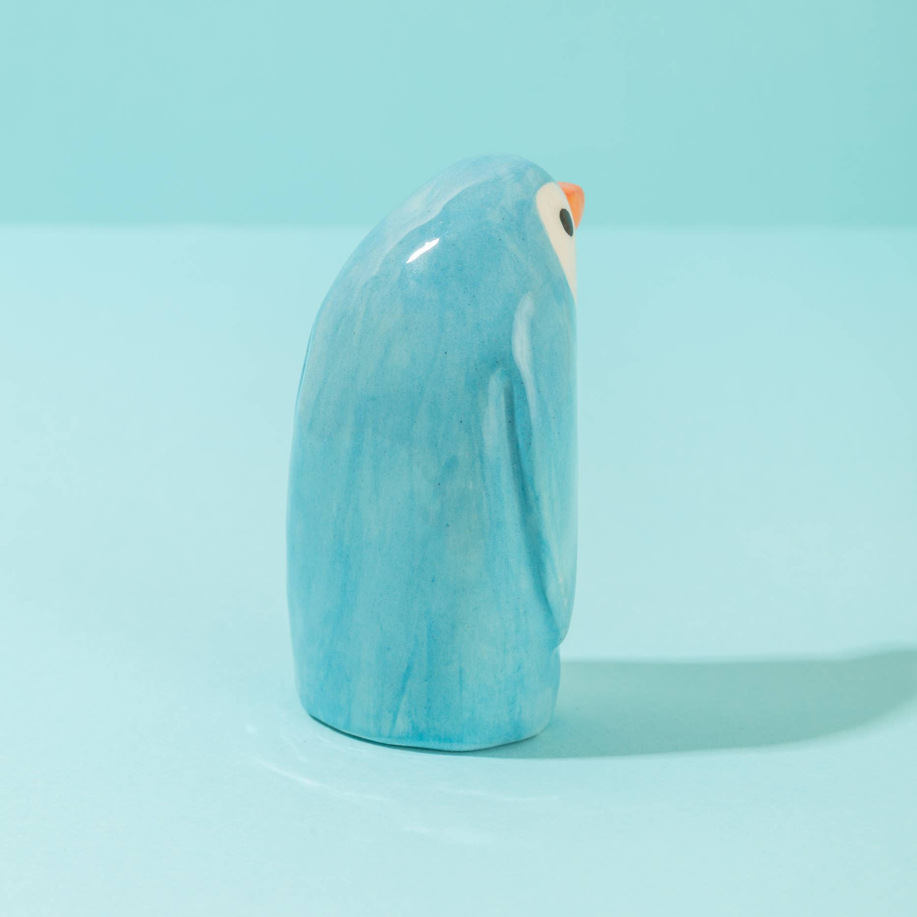 Ana Seixas - Mama Pinguin Blau / Keramikstück
