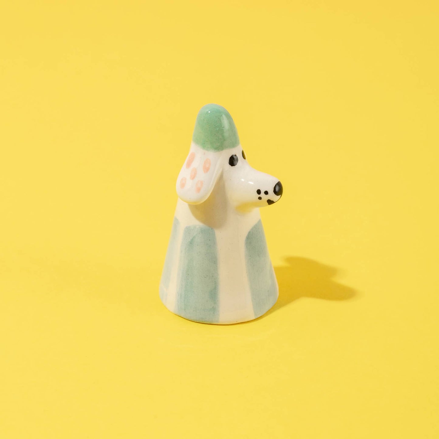 Ana Seixas - Hund Blau / Kleine Schreibtischbegleiter Keramikstück