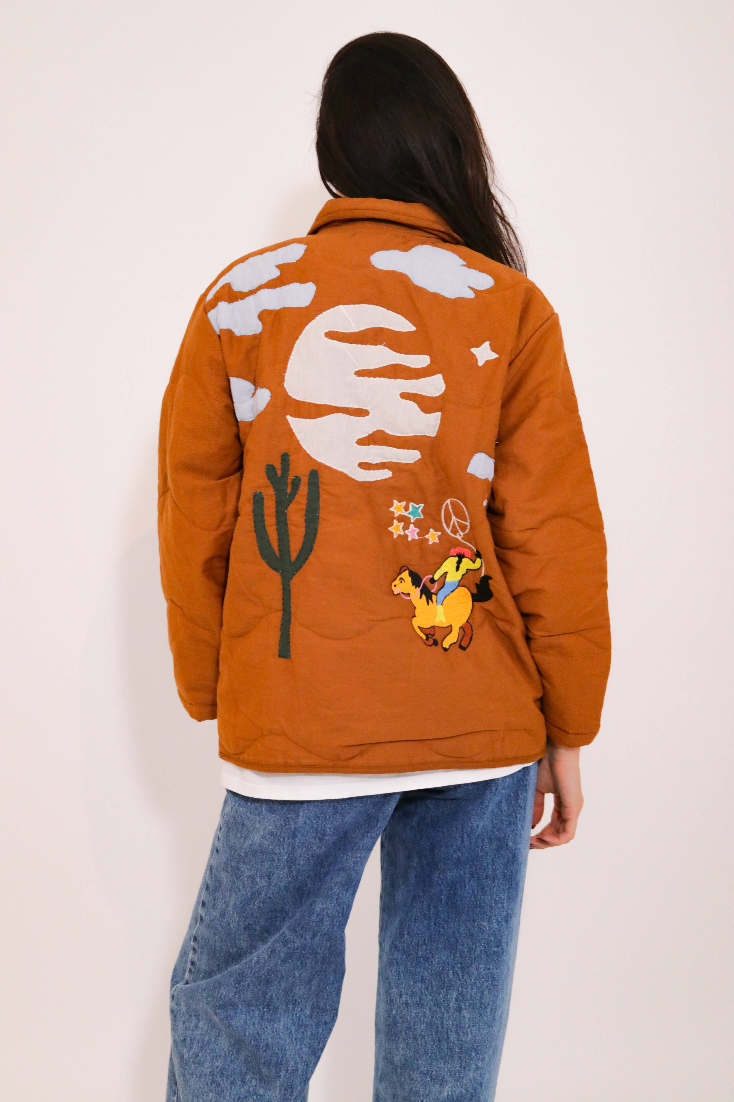 Steppjacke Cowboy