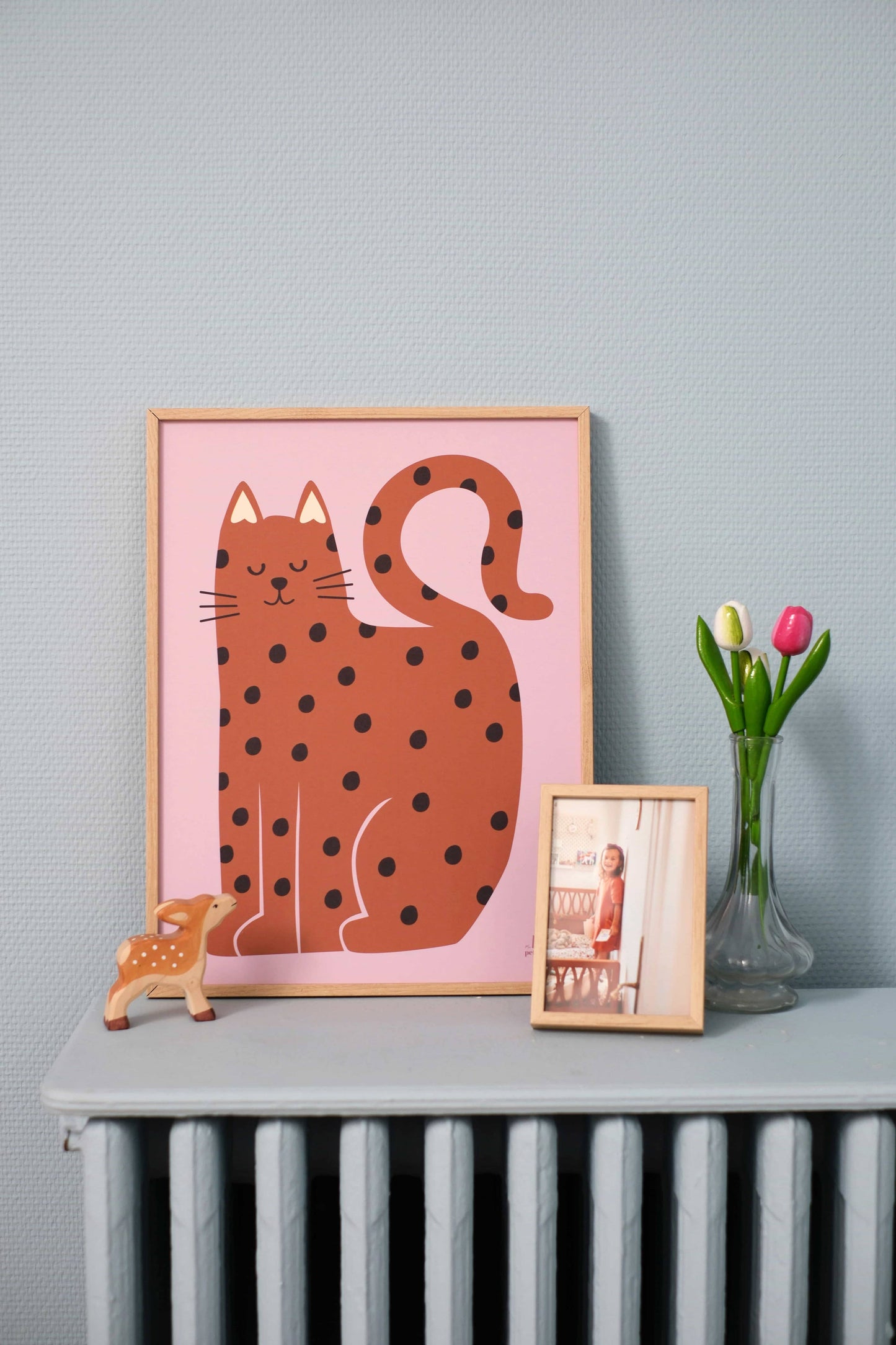 Ma Petite vie - Druck "Katze" (30 x 40 cm)