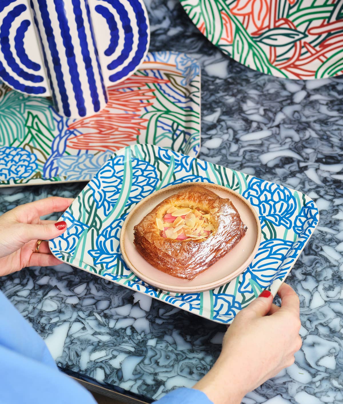 Wrap - Garten Serviertablett klein