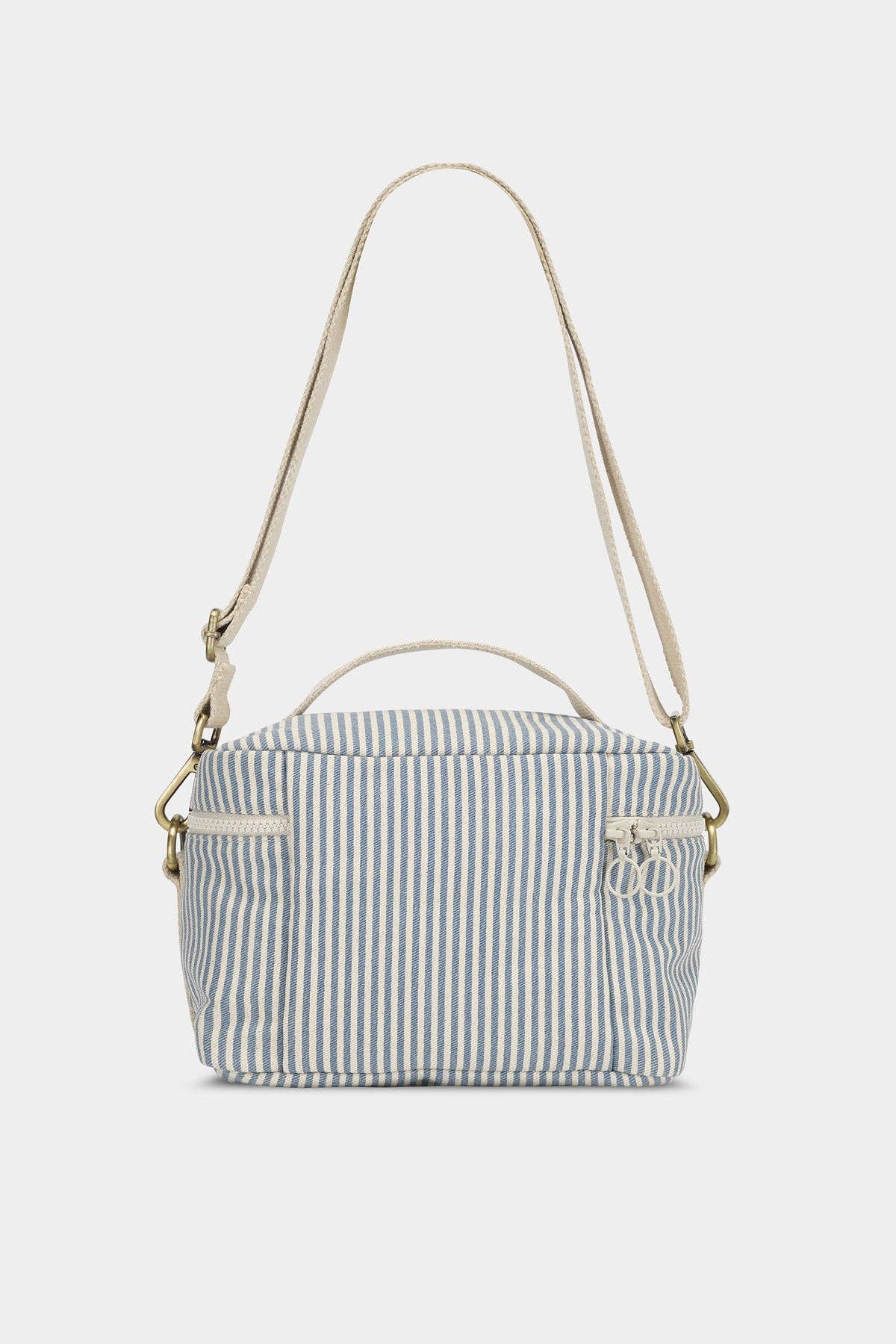 Hindbag - Lunchbag Igor, blau gestreift