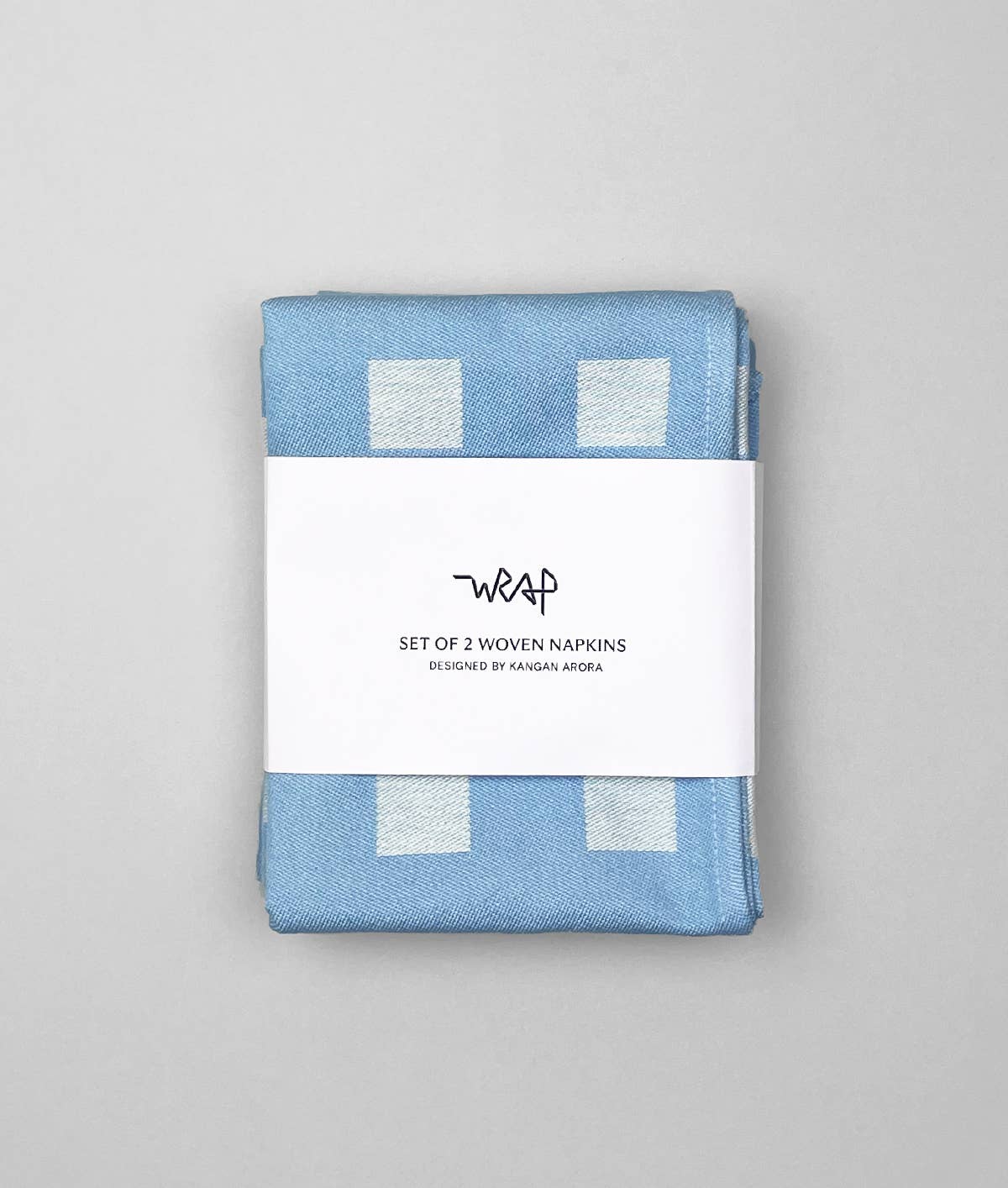 Serviettenset „Squares Blue/Soft Aqua“