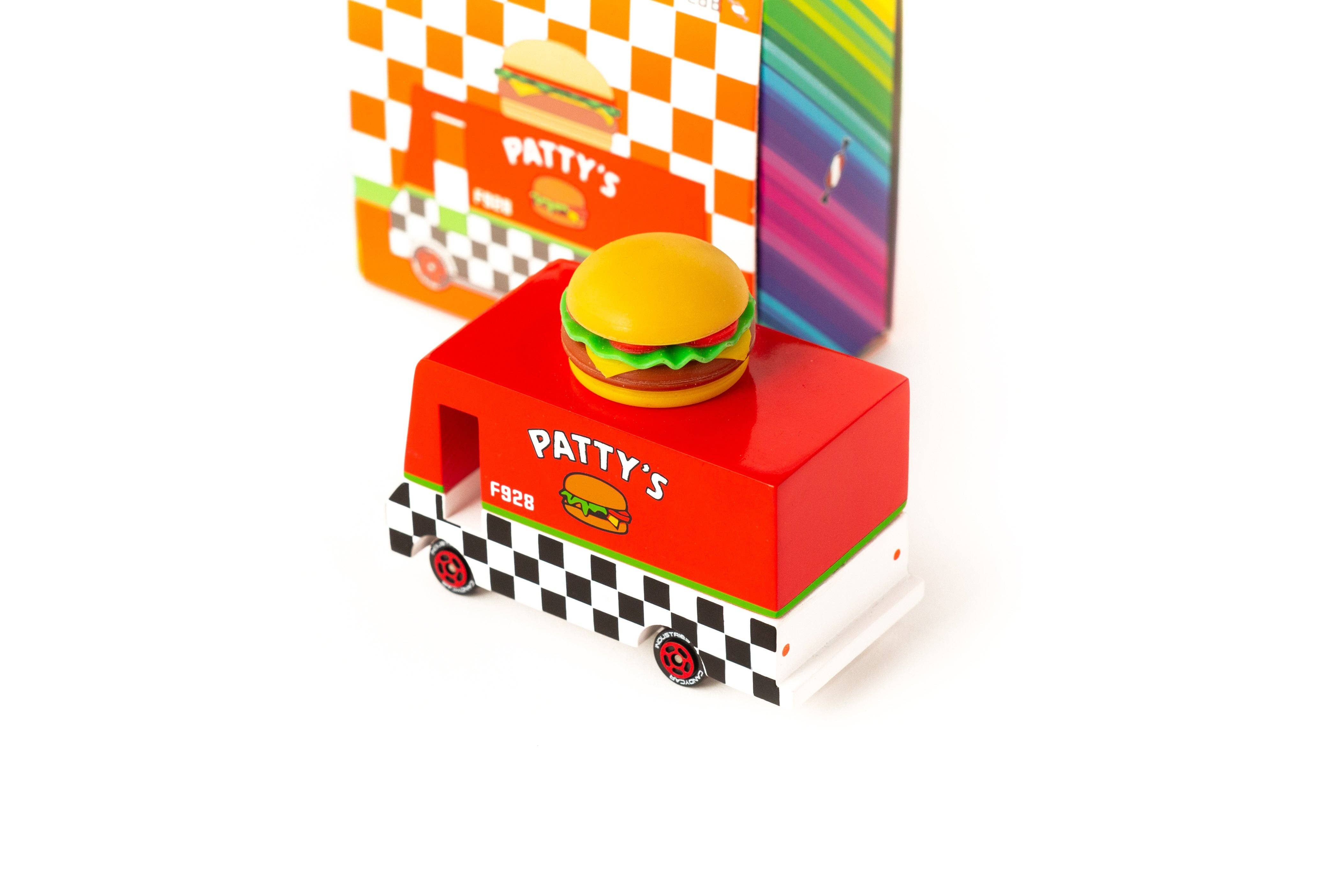 Candylab - Hamburger Van von Candylab Toys mit Burger-Dach