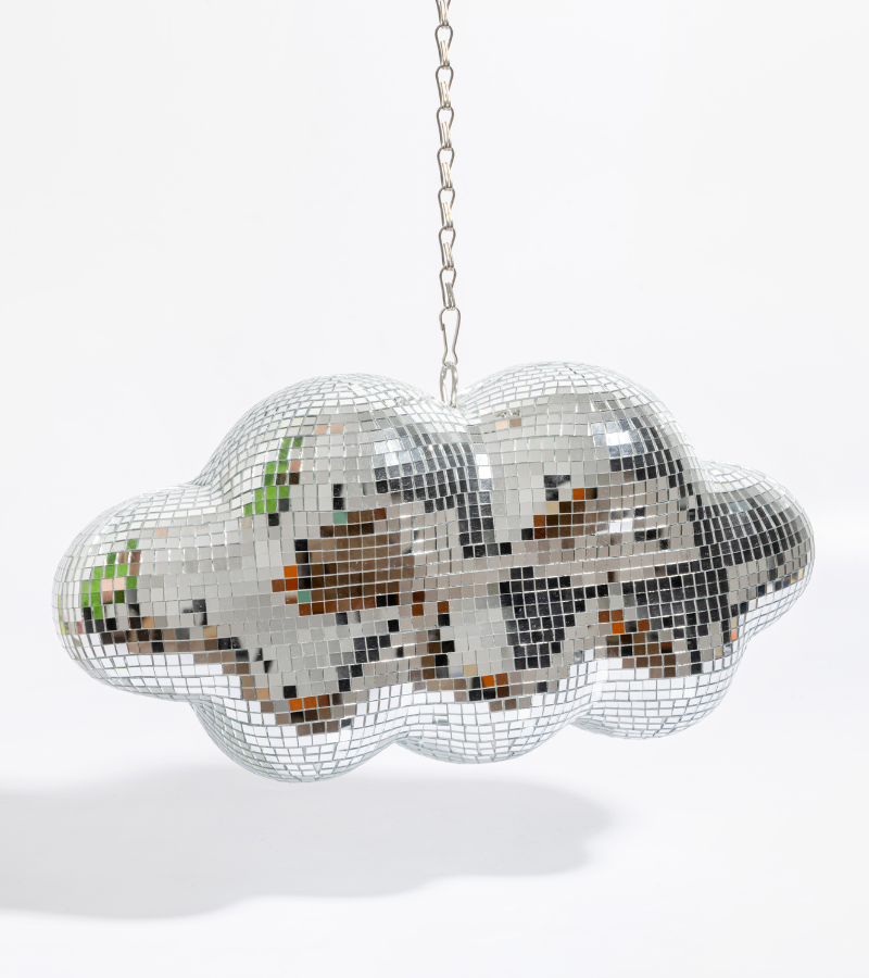 Deine Disco-Wolke zum aufhängen für zu Hause