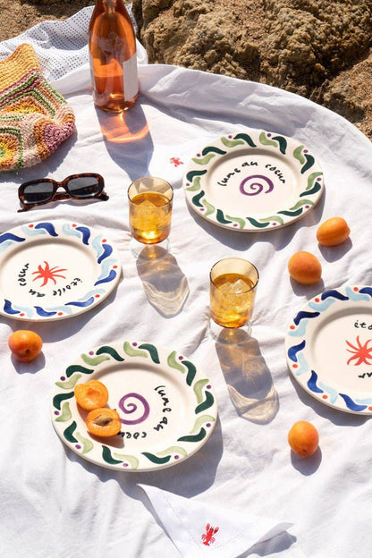 OCTAEVO - Cala Secreta Teller in Blau