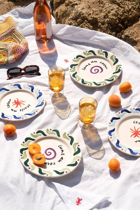 OCTAEVO - Cala Secreta Teller in Blau