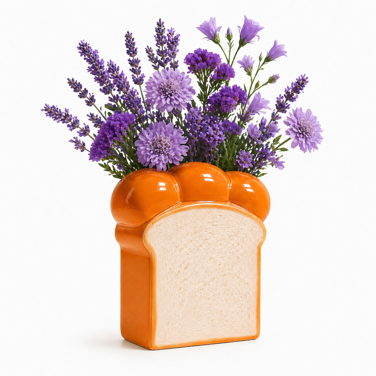 Upside Stories - Vase Brioche (zum Hinstellen und zur Wandmontage)