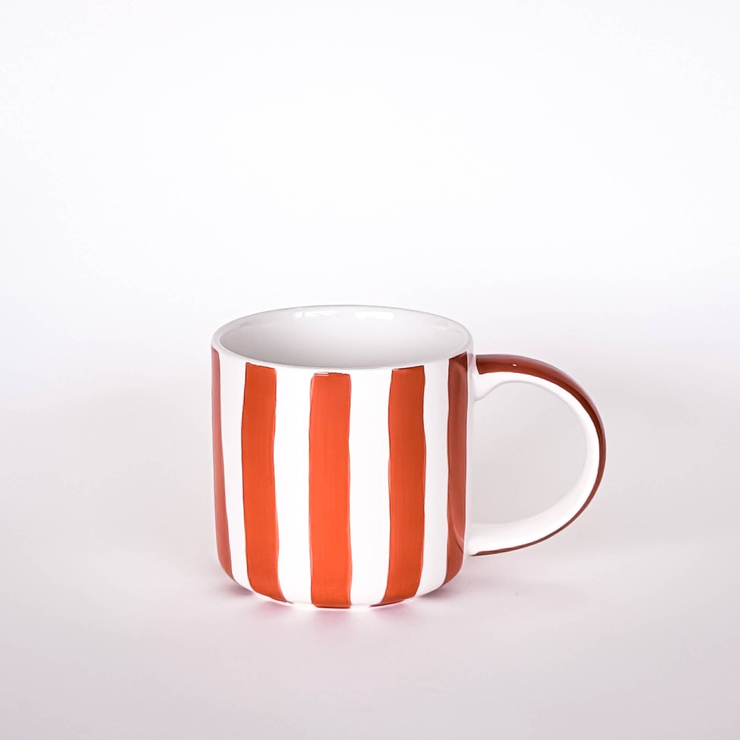 Magazin Minori - Becher Stripes - cotto orange