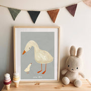 yaya studio - Little One Gänse Kunstdruck - A4