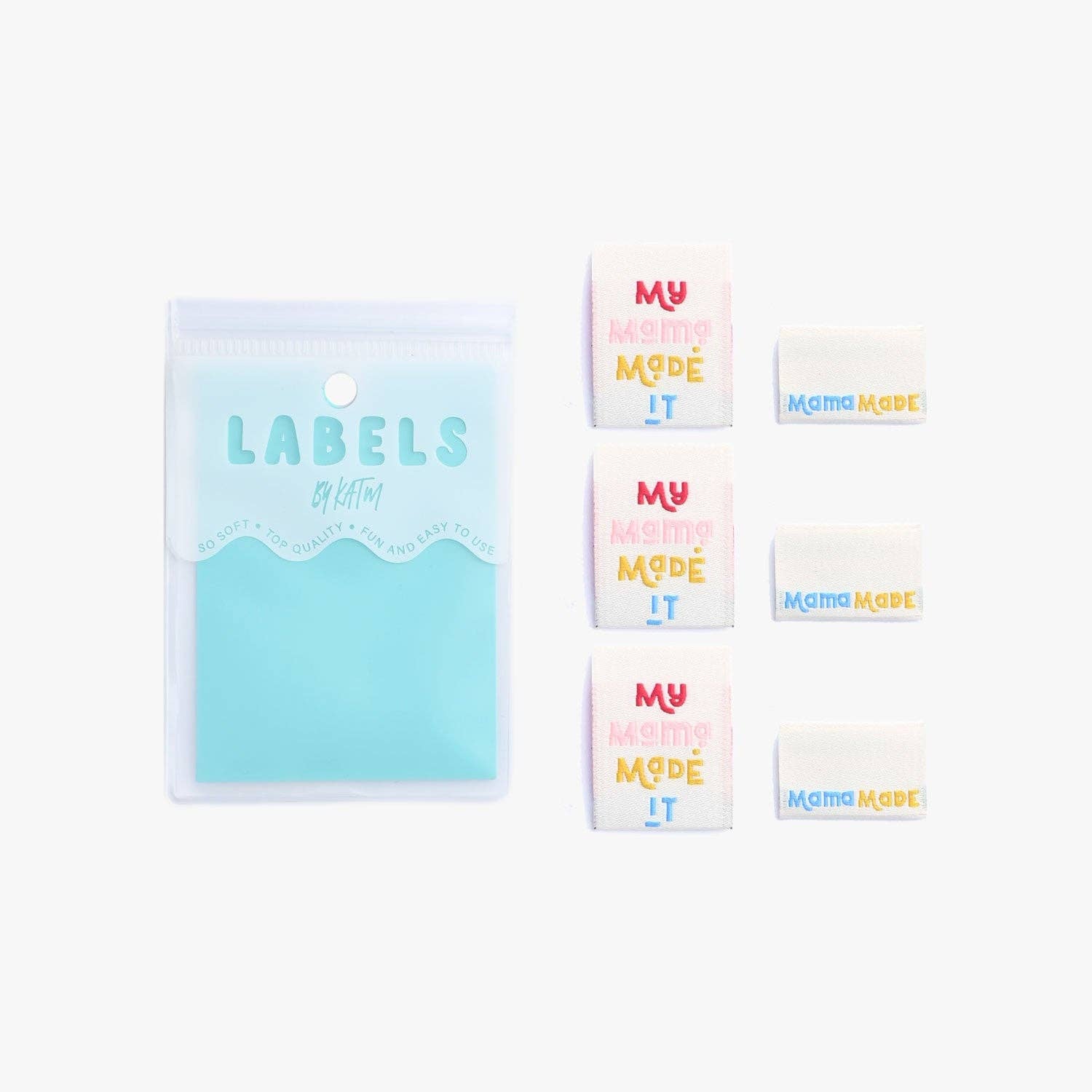 Etiketten zum Nähen von "My Mama Made It"