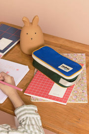 Hindbag - Max Tricolore Etui Elektrisch Blau