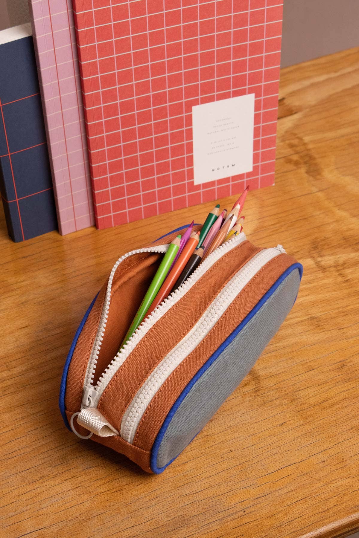 Hindbag - Malo Tricolor-Etui in Rosé Blush