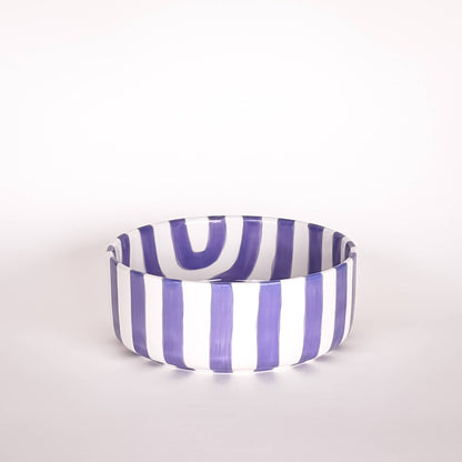 Magazin Minori - Schale Stripes - palazzo purple