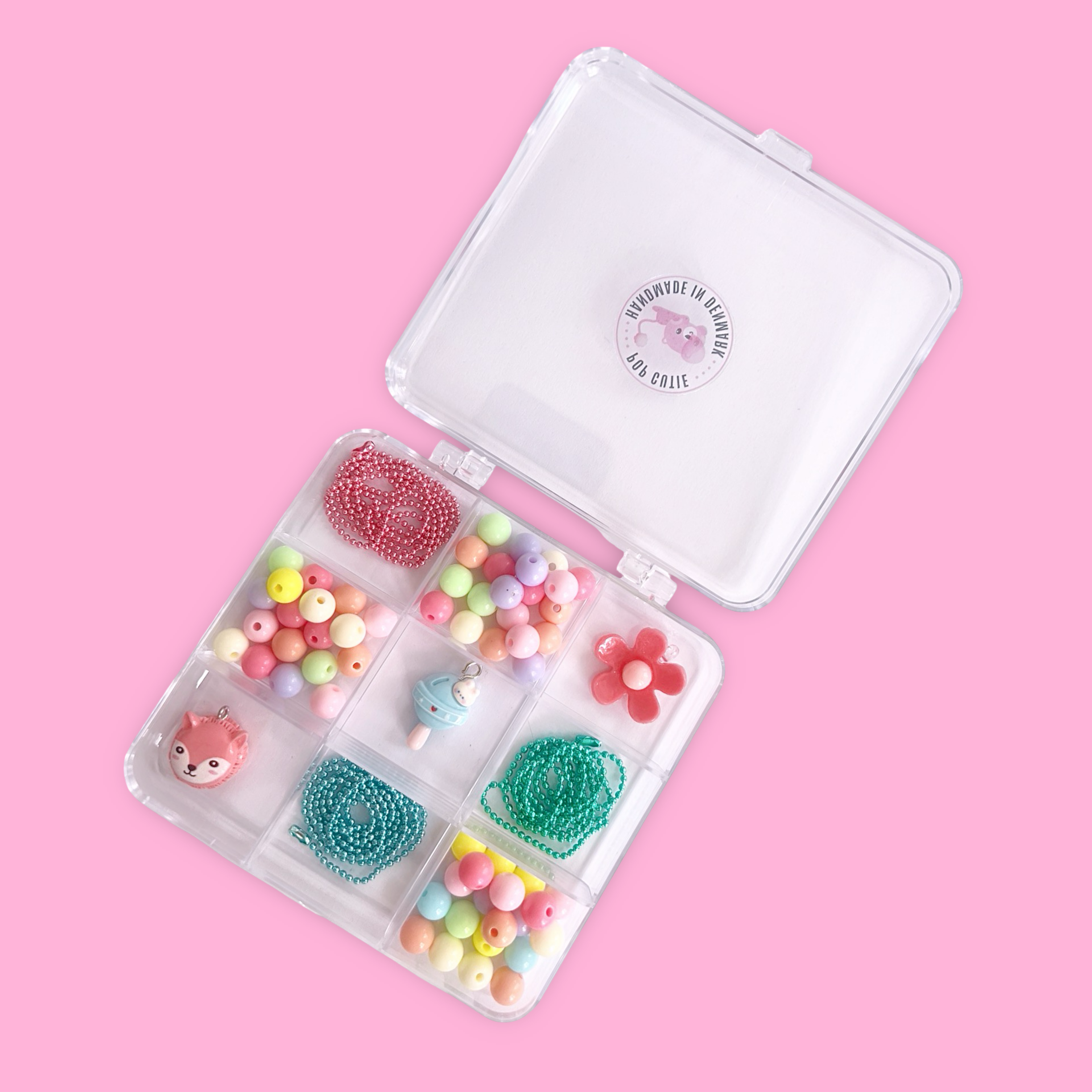 Bastelset – 3 Halsketten herstellen - Kawaii Schmuckbox