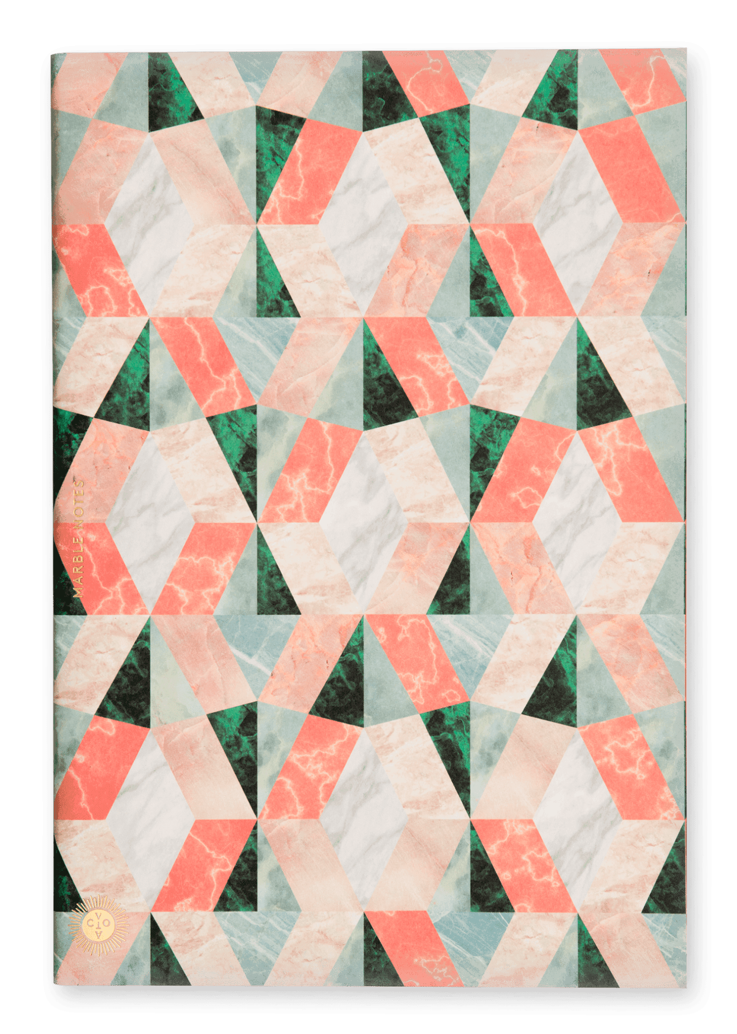 O C T A E V O - Notizbuch Marble Red