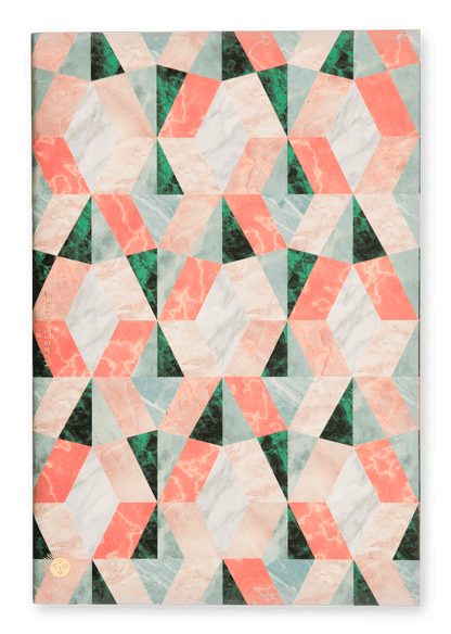 O C T A E V O - Notizbuch Marble Red