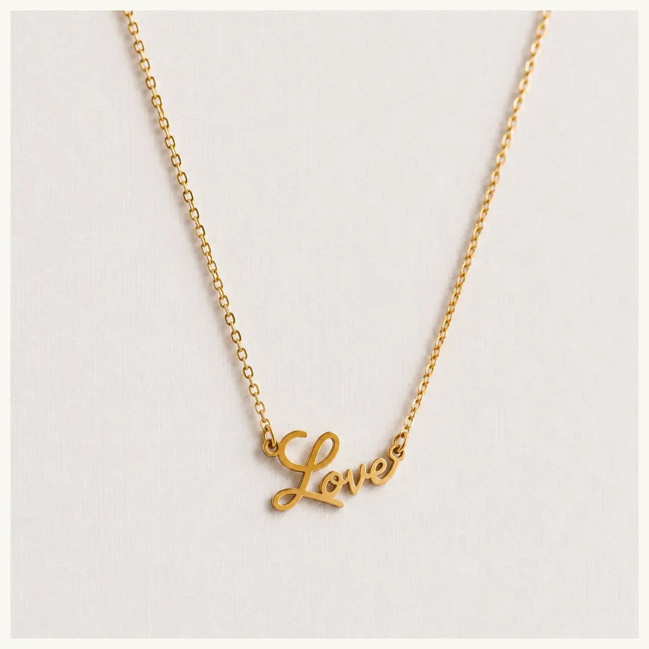 Zarte Halskette „Liebe“