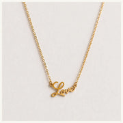 Zarte Halskette „Liebe“