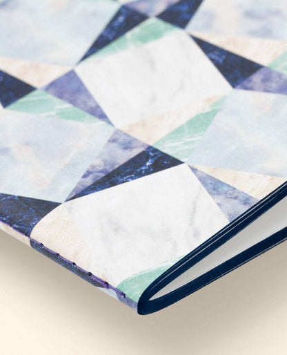 O C T A E V O - Notizbuch Marble Blau