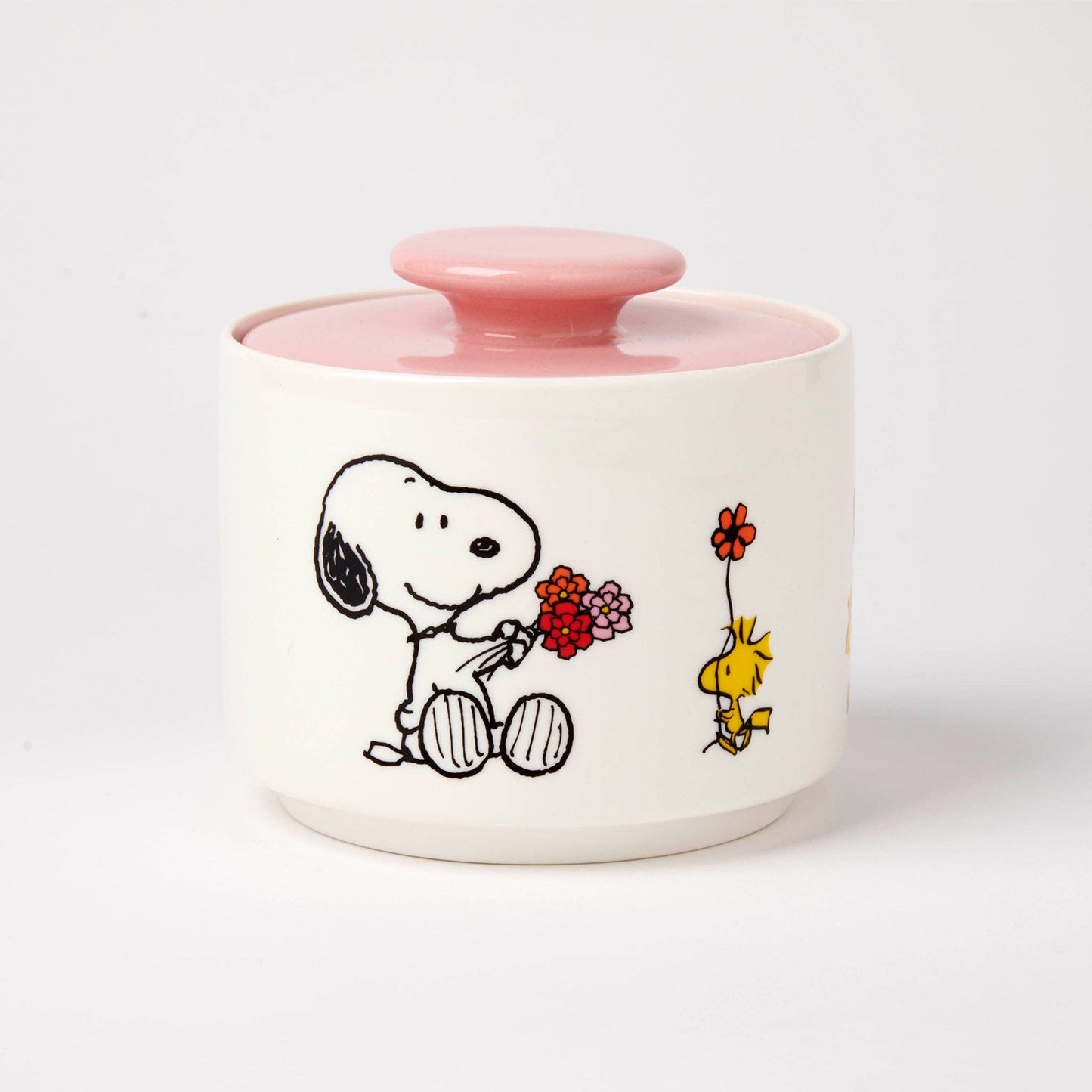 Peanuts Bonbondose „Love is in Bloom“ mit Snoopy und Woodstock
