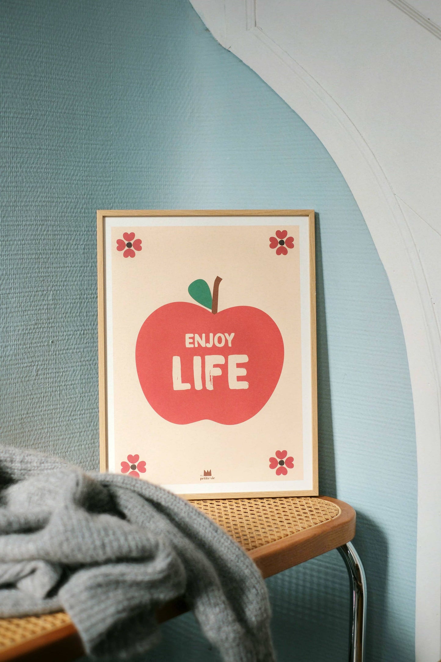 Ma Petite vie - Druck "Apfel" (30 x 40 cm)
