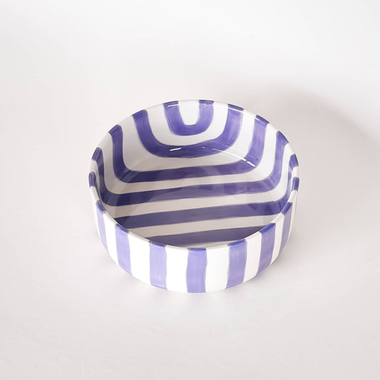 Magazin Minori - Schale Stripes - palazzo purple