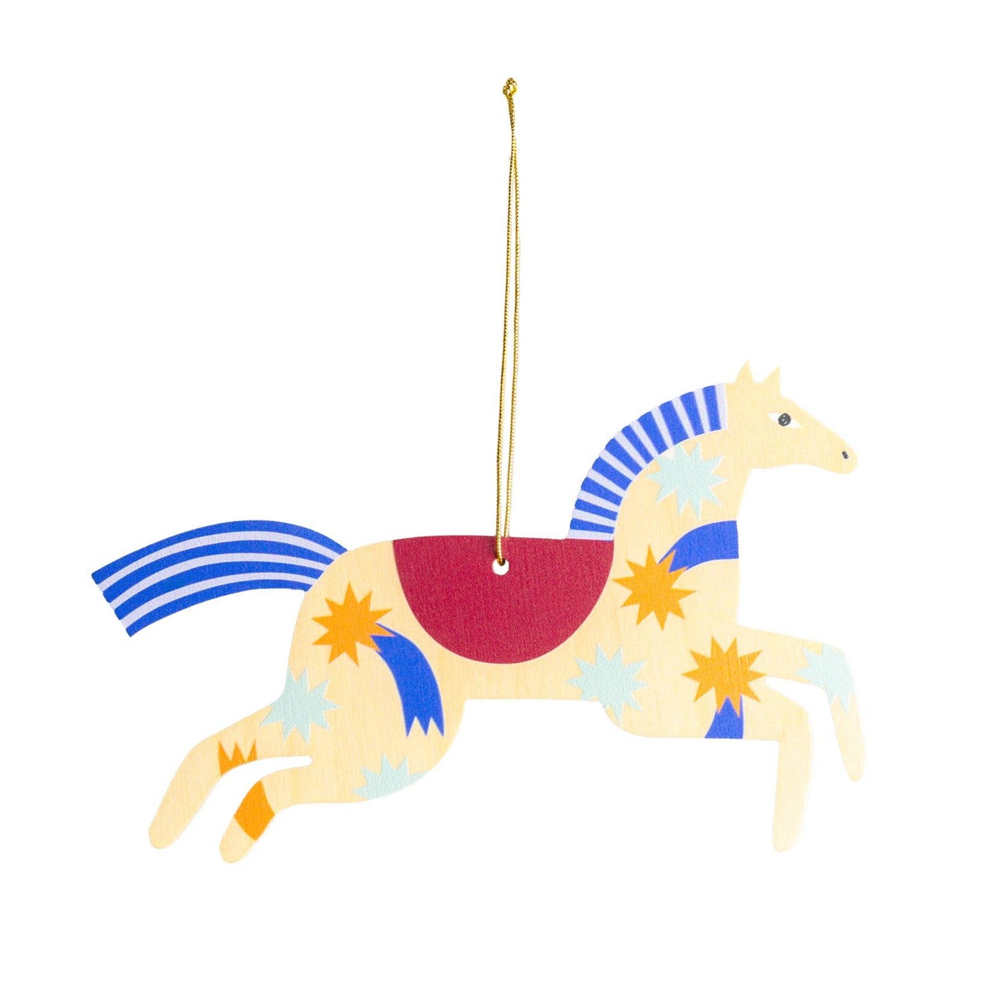 Anhänger Holzpferd skandi