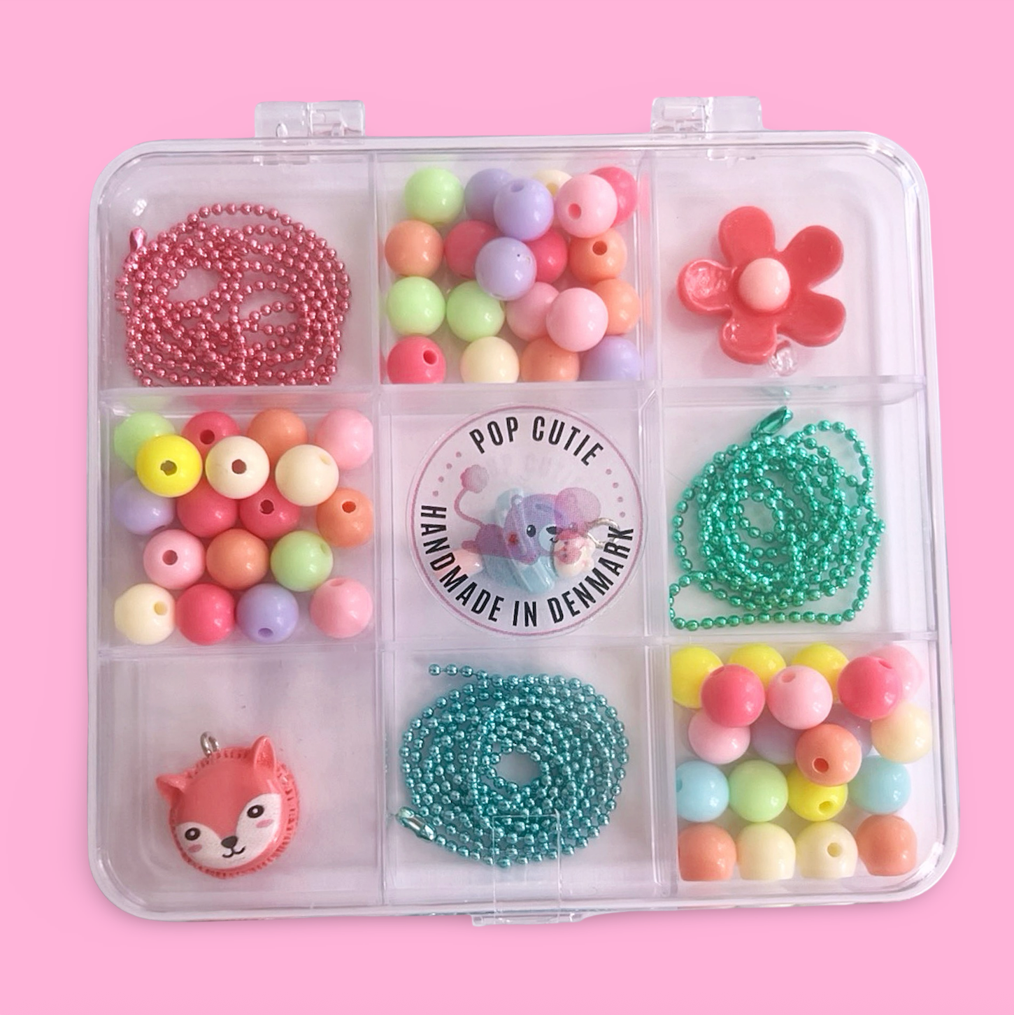 Bastelset – 3 Halsketten herstellen - Kawaii Schmuckbox