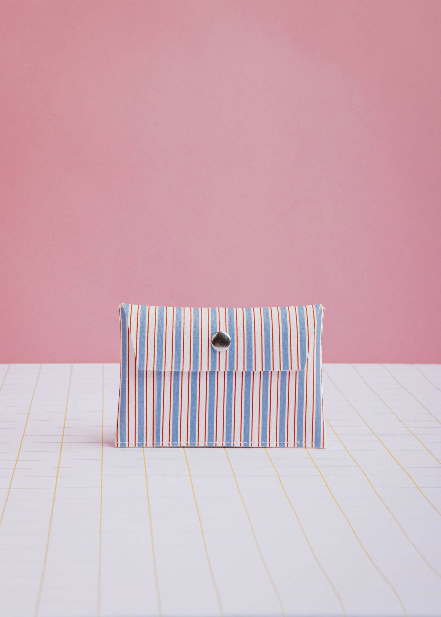 ECKE - Geldbörse mit blauen Streifen