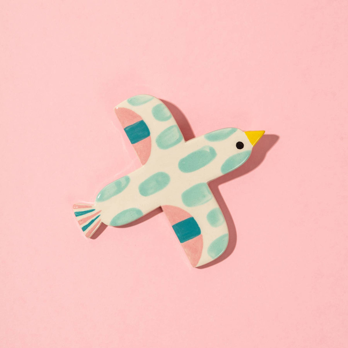 Ana Seixas - Bird Mint / Keramik-Hänger