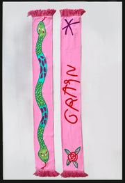 Schal Snake Color: Rose