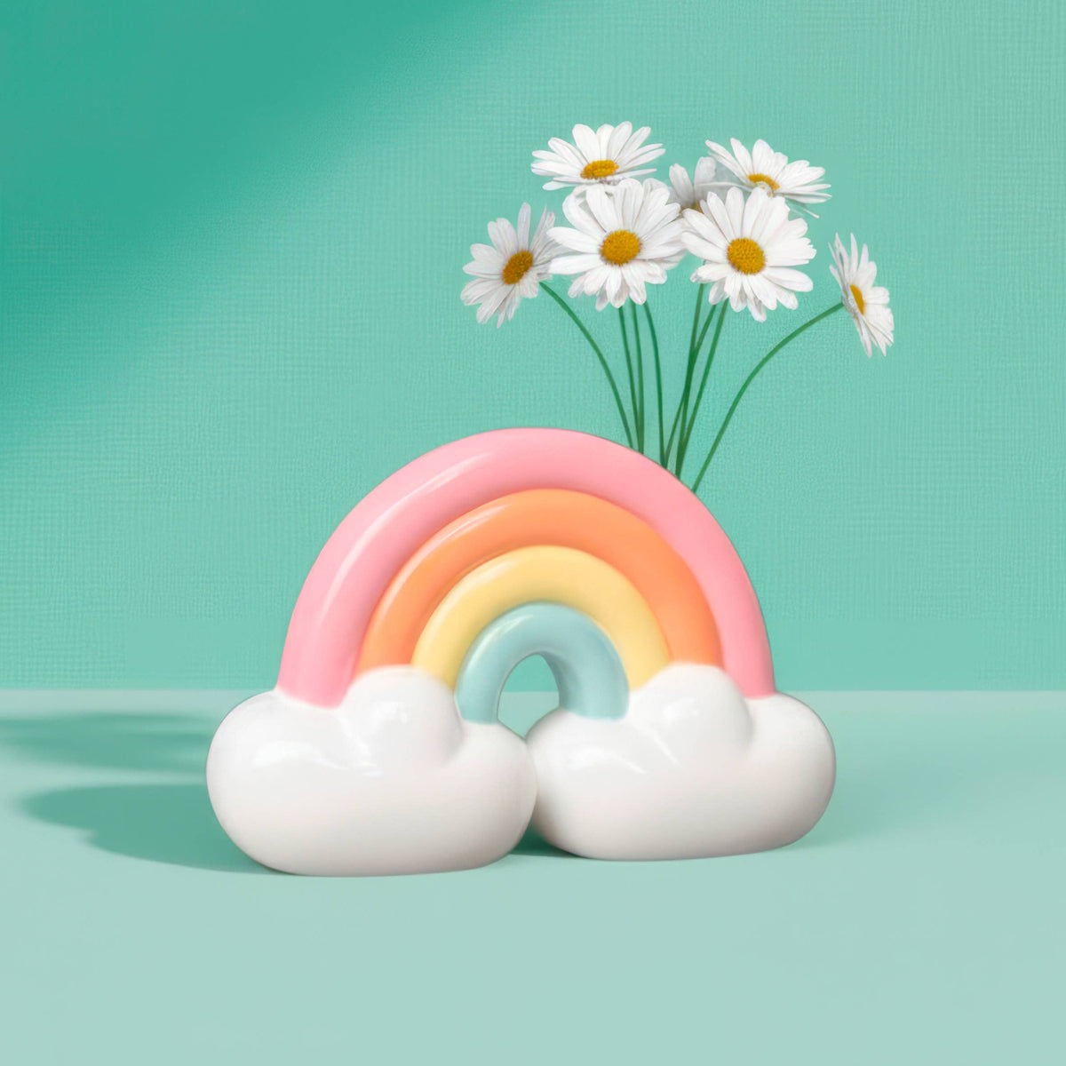 Upside Stories - Regenbogenvase (zum Hinstellen und zur Wandmontage)