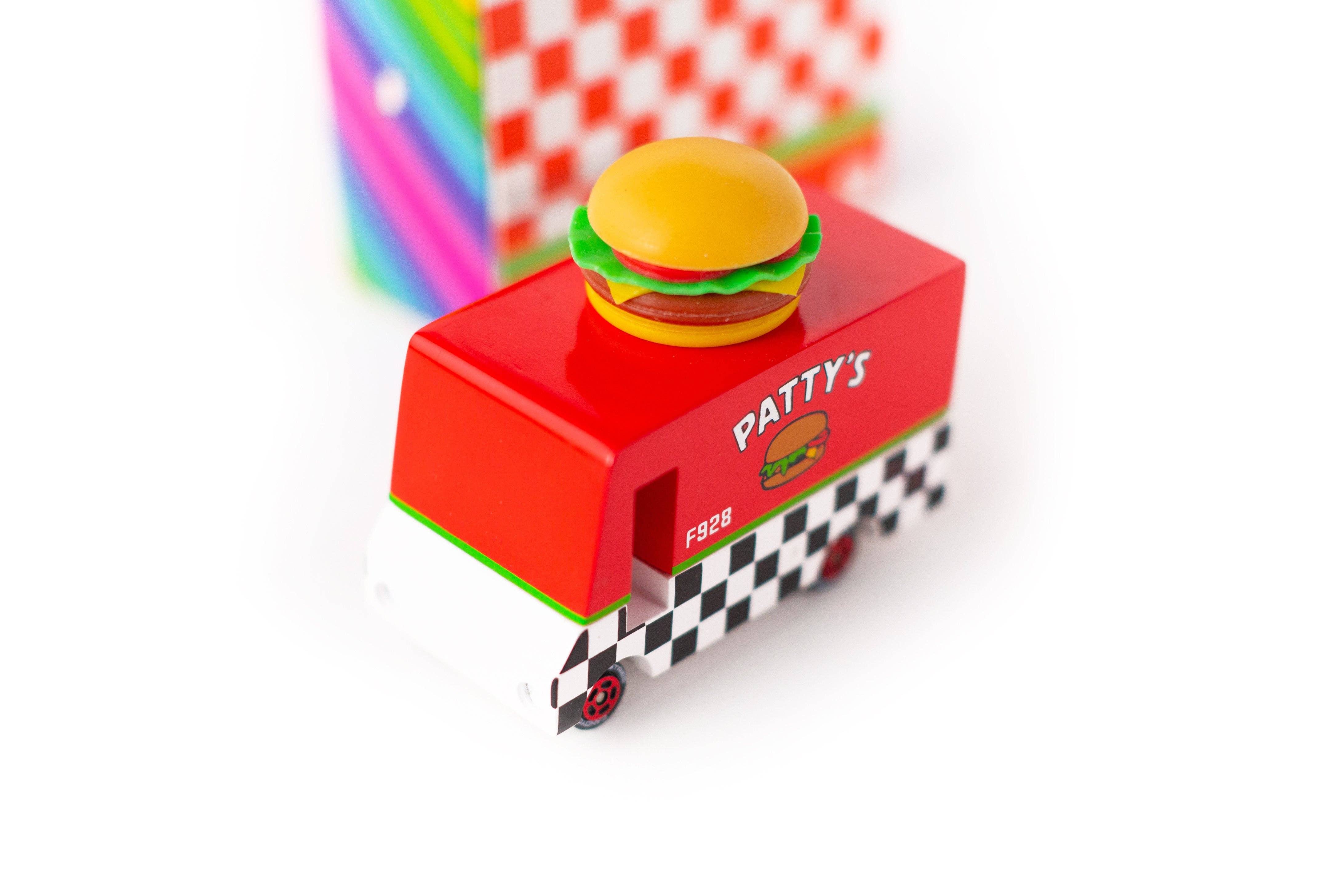Candylab - Hamburger Van von Candylab Toys mit Burger-Dach
