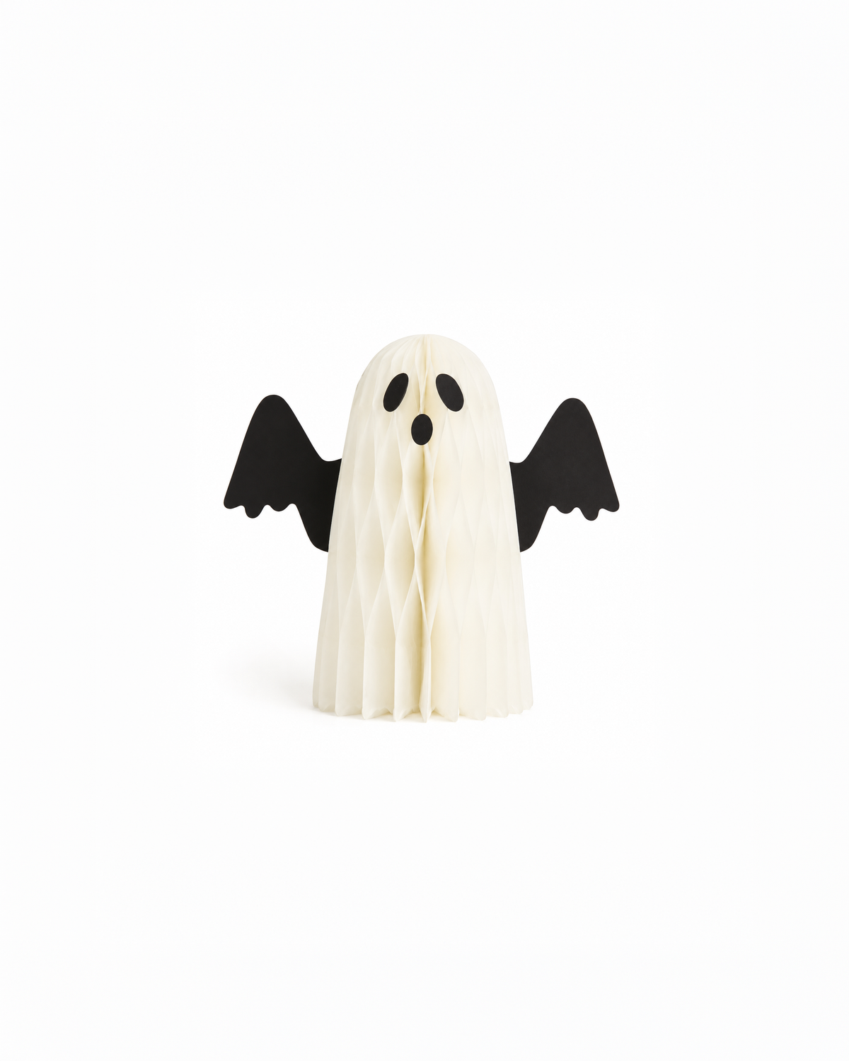 Papier-Geist 15 cm – Nachhaltige Halloween-Deko aus Papier