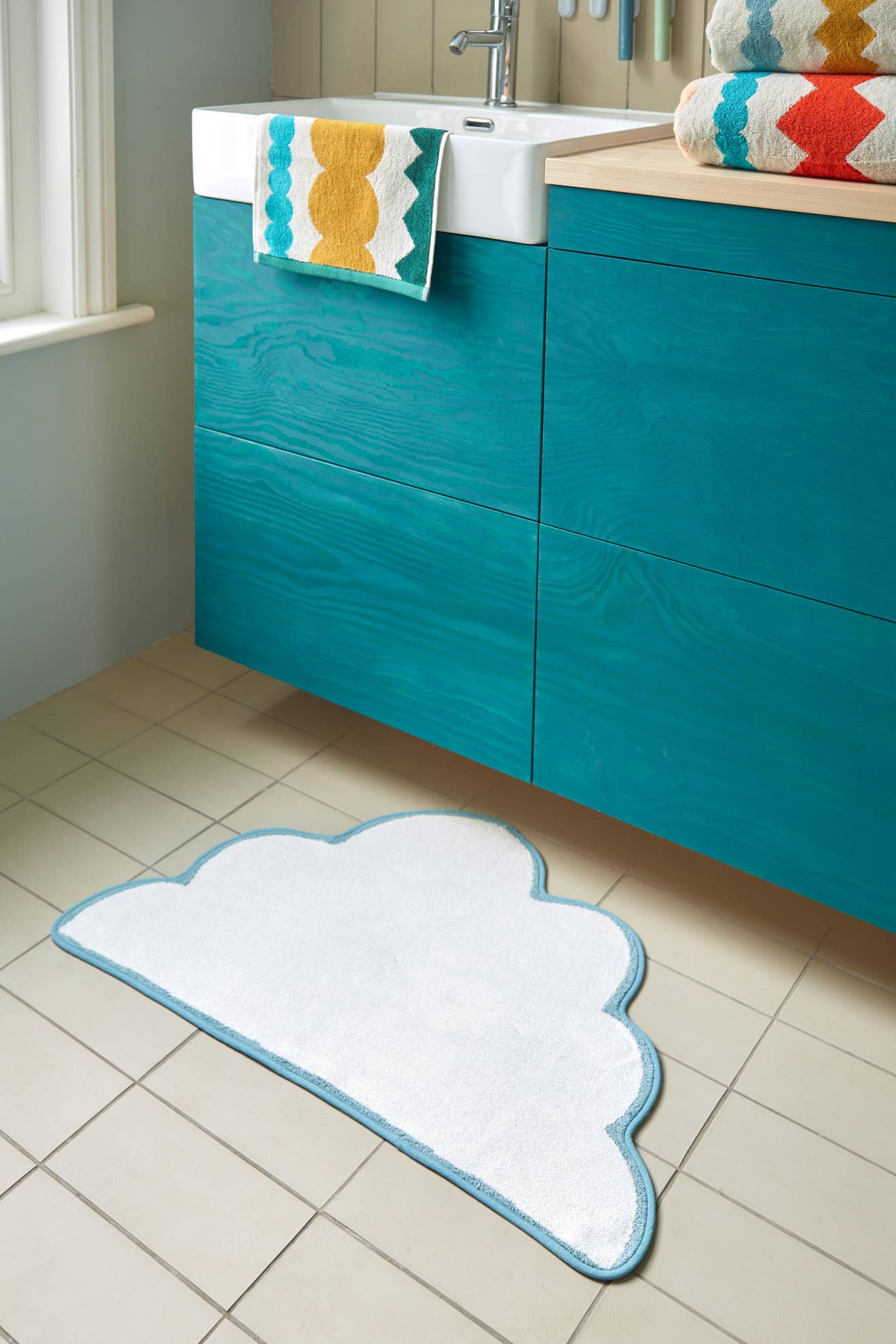 Donna Wilson - Cloud Badematte, Turmalin