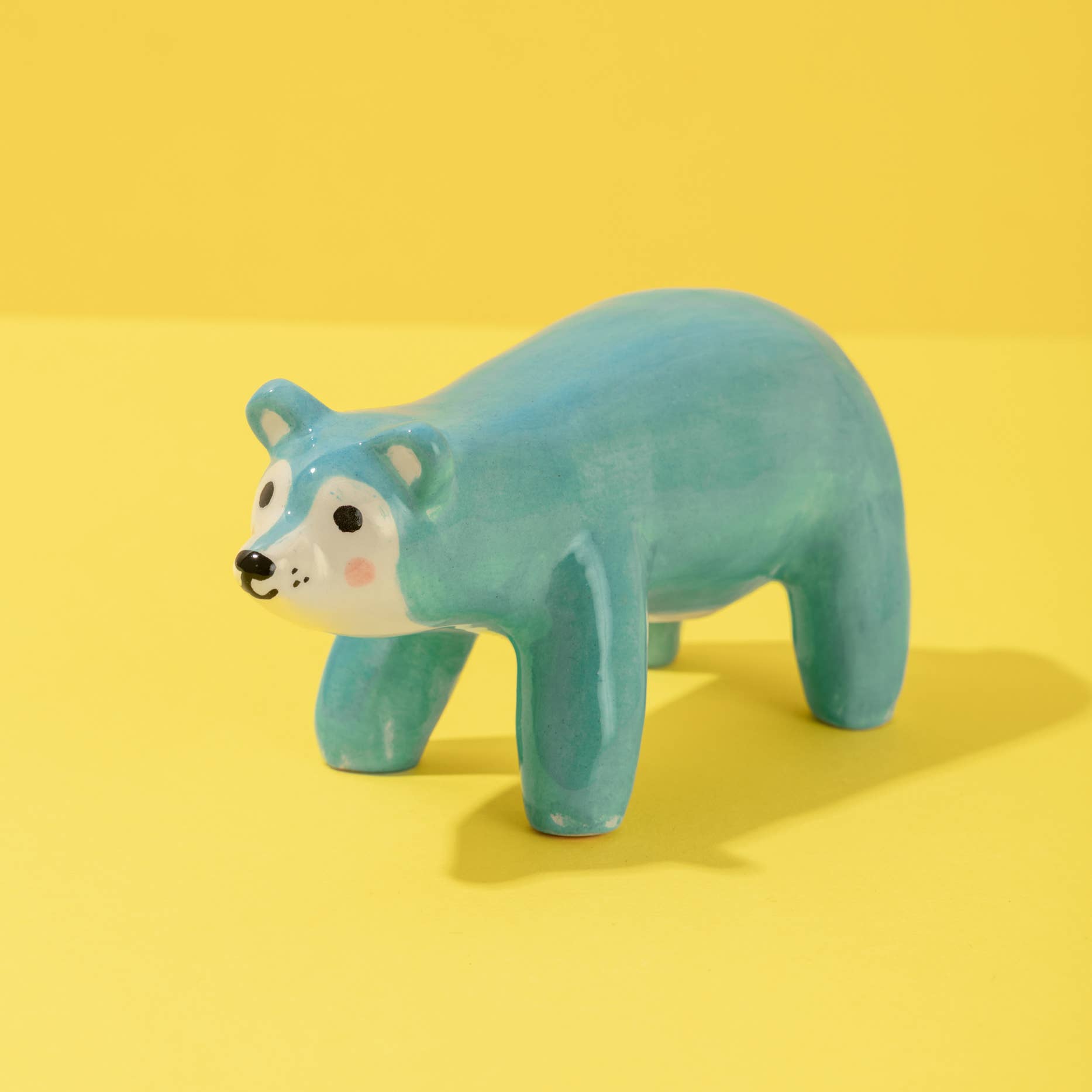 Ana Seixas - Blauer Bär / Keramikstück