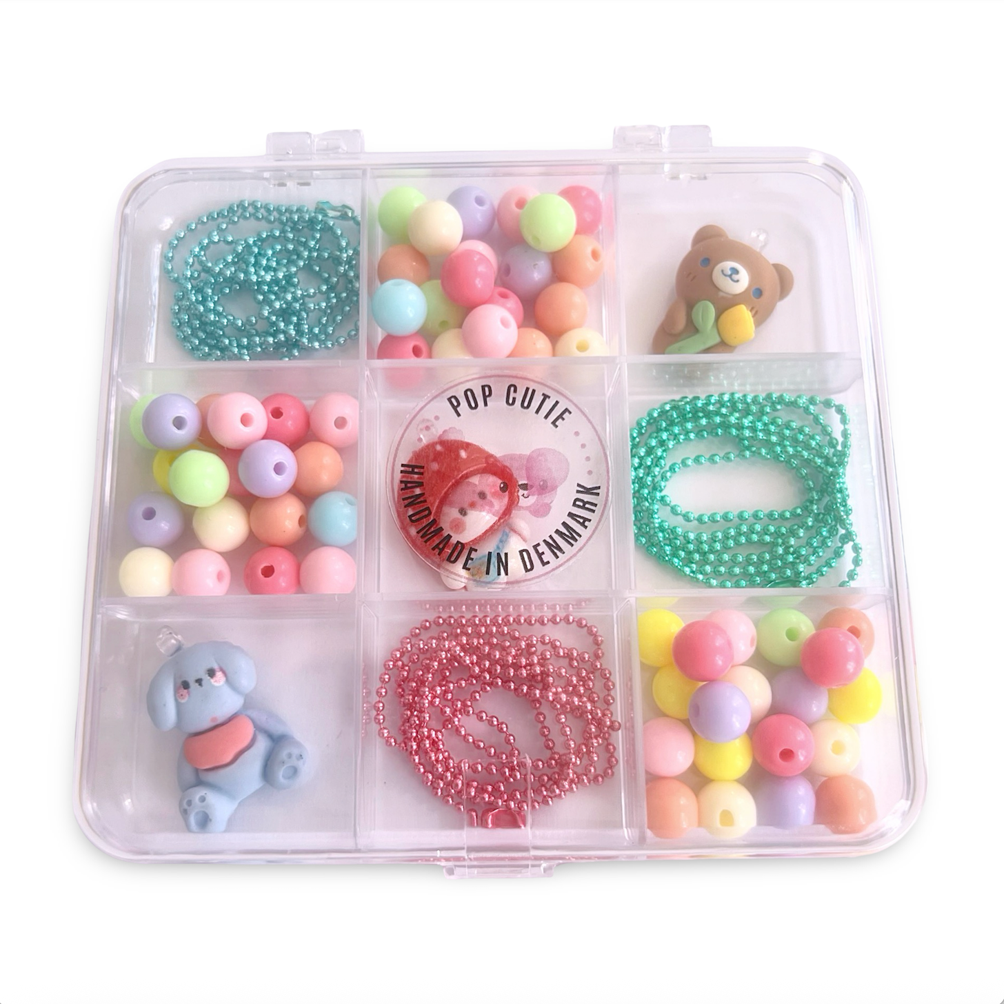 Bastelset – 3 Halsketten herstellen - Kawaii Schmuckbox