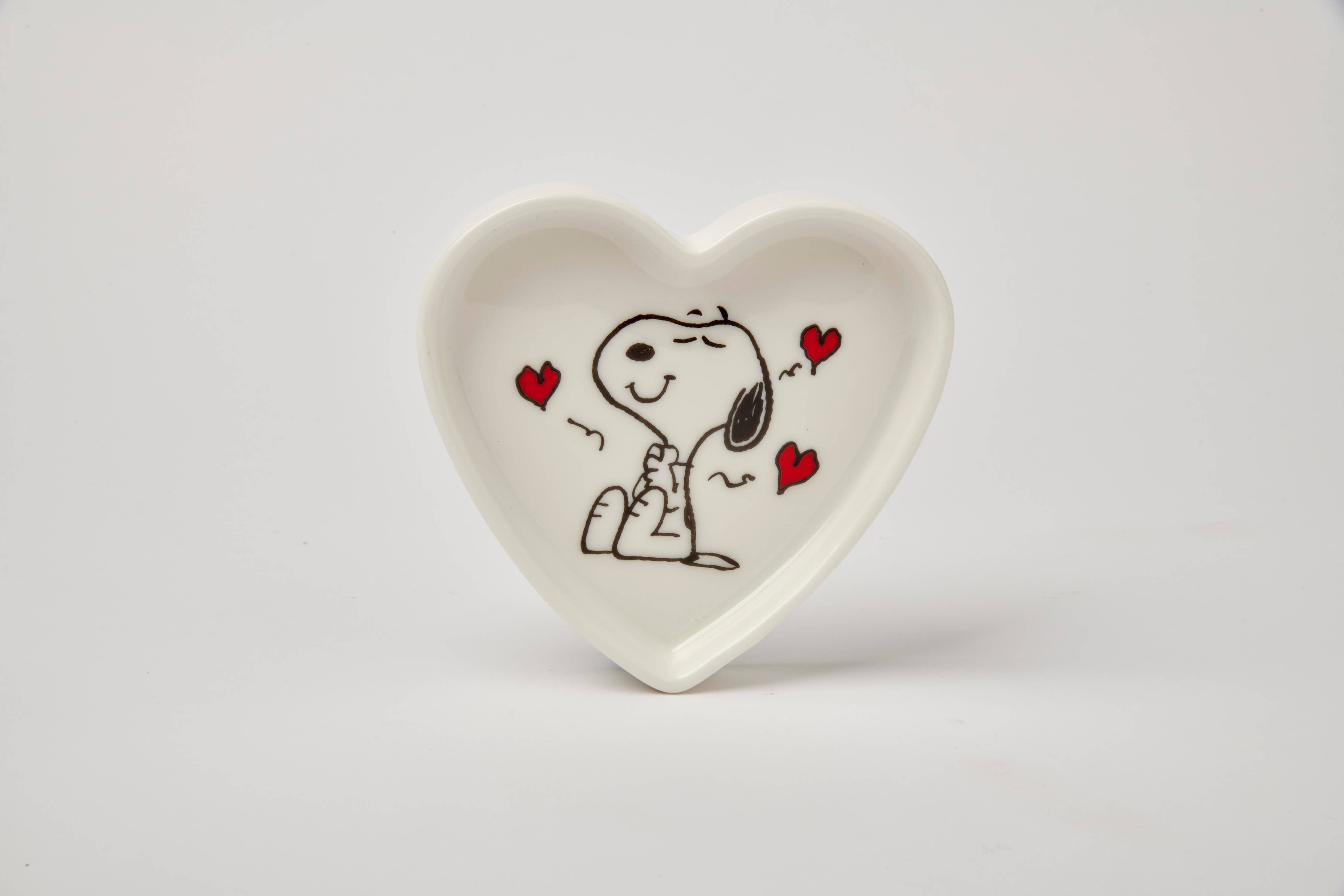 Peanuts Herzförmige Schale – Liebe
